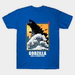 giant monsters big wave T-Shirt